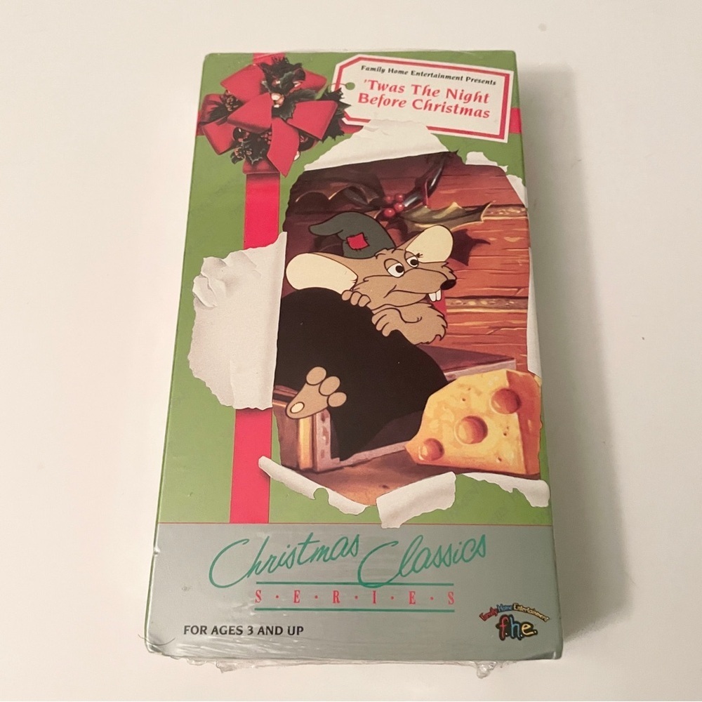 Twas The Night Before Christmas VHS Sealed FHE Christmas Classics Series